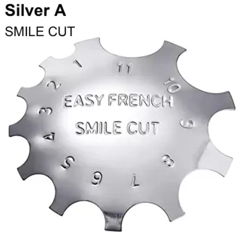 Tırnak French Çizim Aparatı Metal