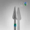 STALEKS EXPERT Elmas freze DUO sivri armut mavi-yeşil, çap 5 mm, çalışma kısmı 12 mm