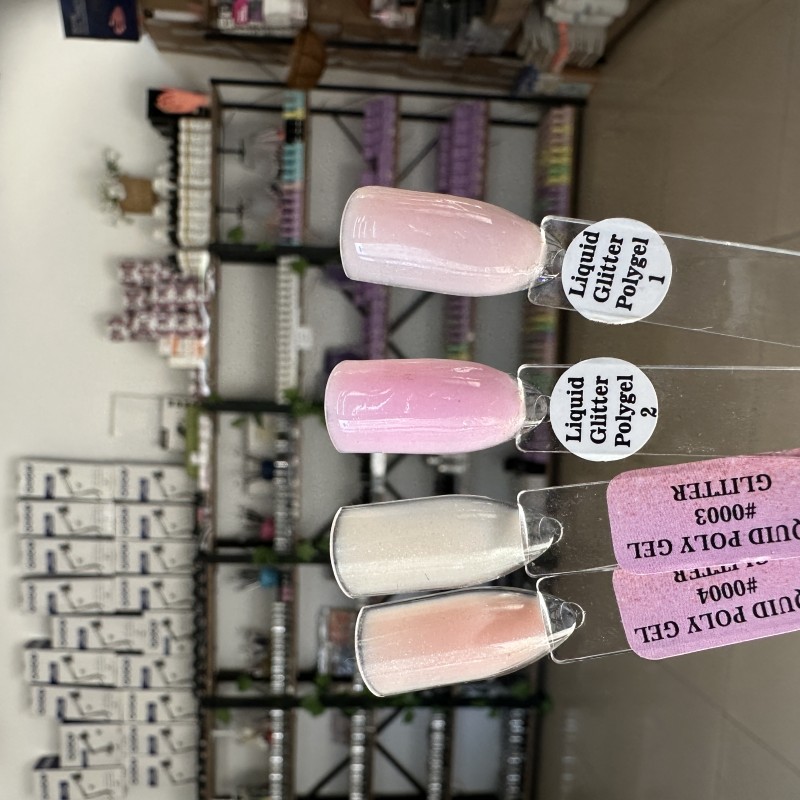 Likit Poly Jel Glitter(Güçlendirme için)