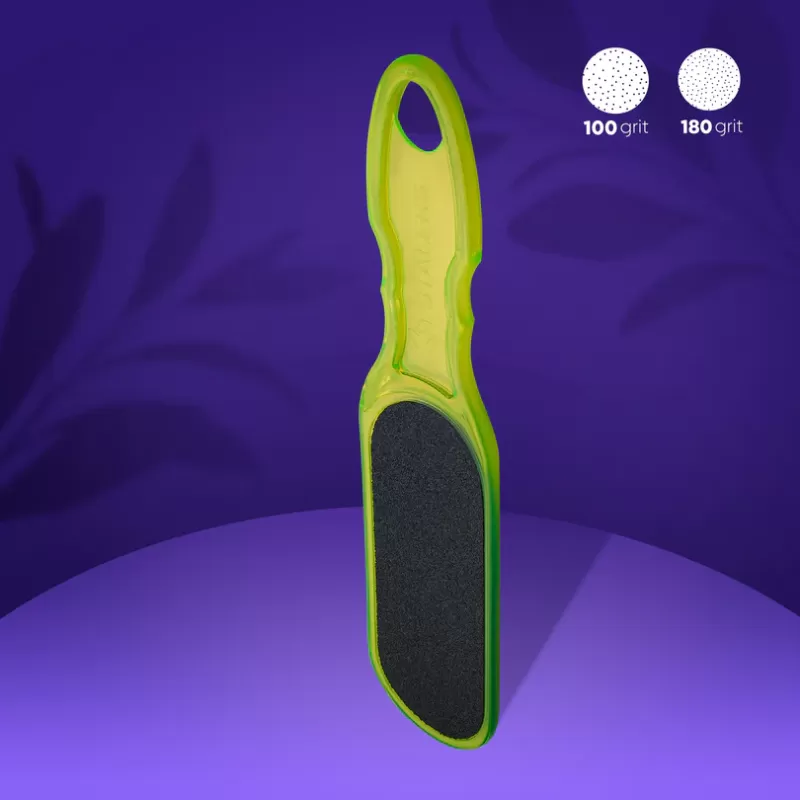 STALEKS CLASSIC 10 TYPE 1 Plastik, Çift Taraflı Ayaklar için Törpü, 100/180 Grit