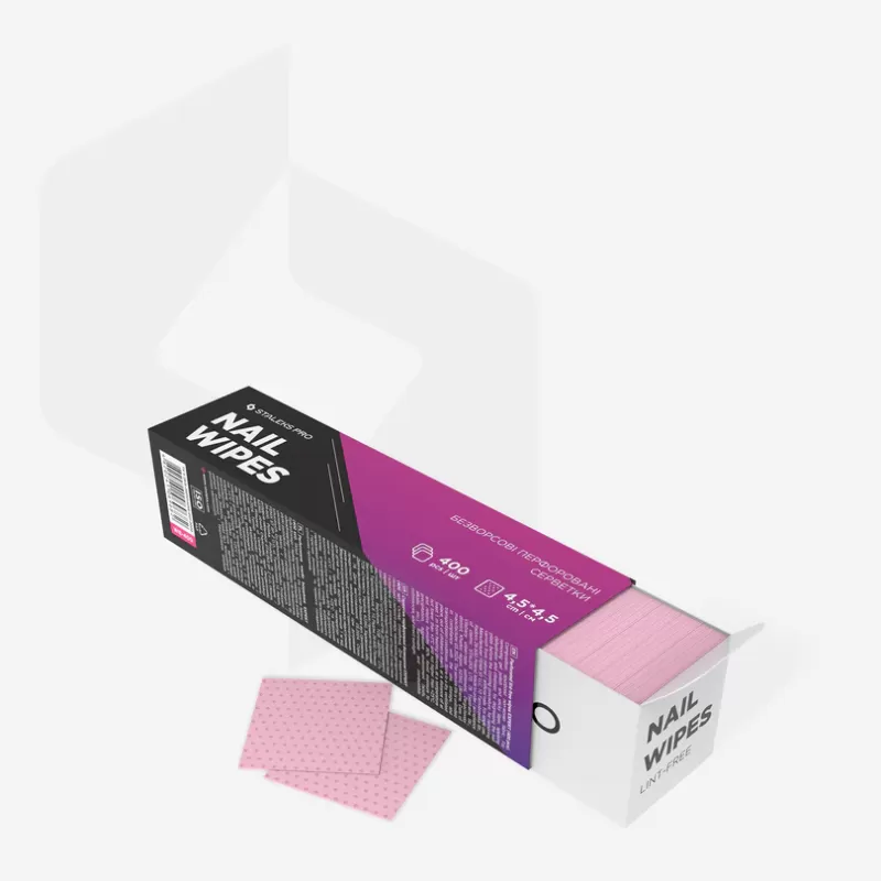 STALEKS EXPERT Tüysüz Mendil  Pembe (400 adet)