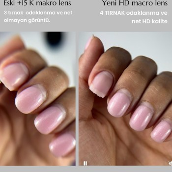 VİOLA  HD MACRO LENS (4 parmak çekimi için idealdir)