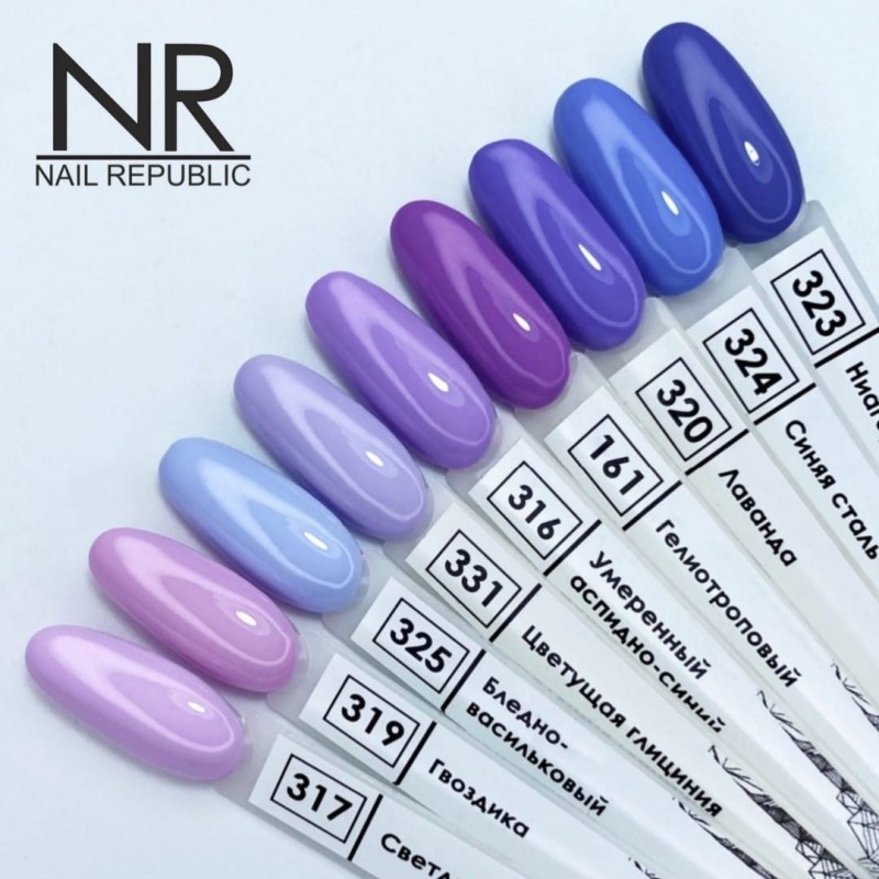 Nail Republic Kalıcı Oje  (Mor Tonlar)