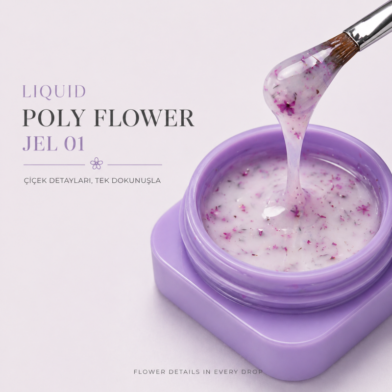 Liquid Likit Poly Flower Jel Set