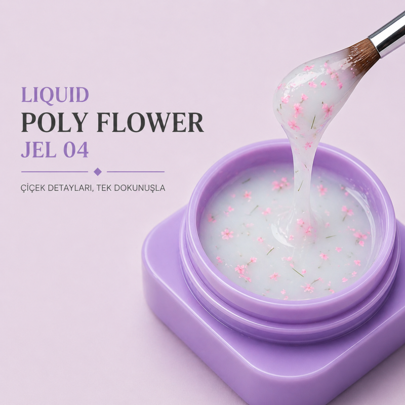 Liquid Likit Poly Flower Jel Set