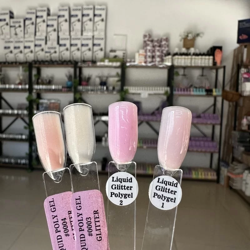 Liquid Likit Poly Jel Glitter(Güçlendirme için)