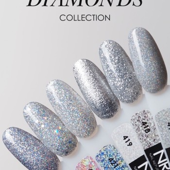 Nail Republic Kalıcı Oje Simli Seri ( Gri Tonları)