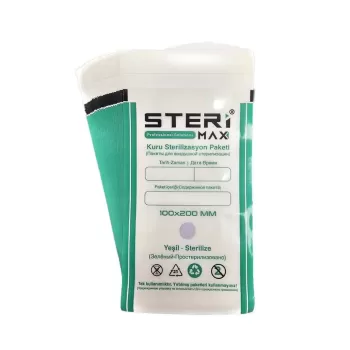 Kraft Sterilize Kağıt 100'lü (Orta boy 100x200 mm)