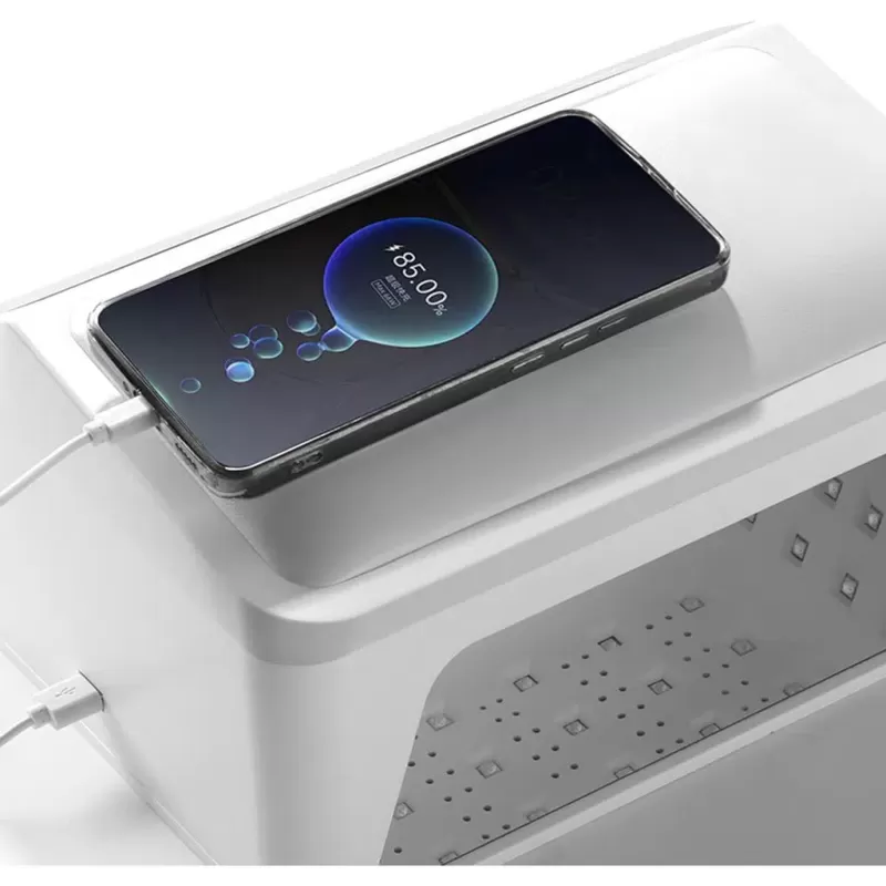 Deri Yüzeyli 66Led Geniş İç Hacim Manikür Tırnak Kurutucu UV Led Lamba