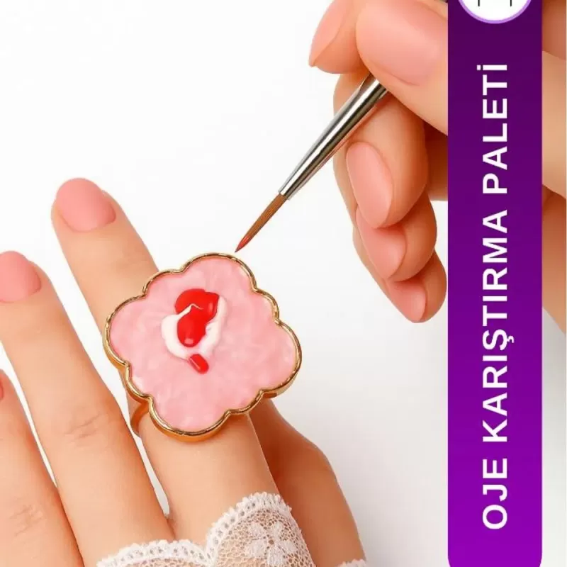 Oje Karıştırma Yüzüğü