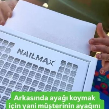 Nailmax Unique Podo Manikür Toz Toplama Cihazı (Pedikür için)
