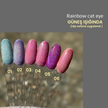 Rainbow Cat Eye