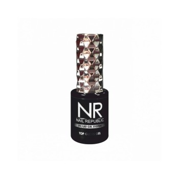 Nail Republic Top Gloss Gel (Yapışkan Katlı)