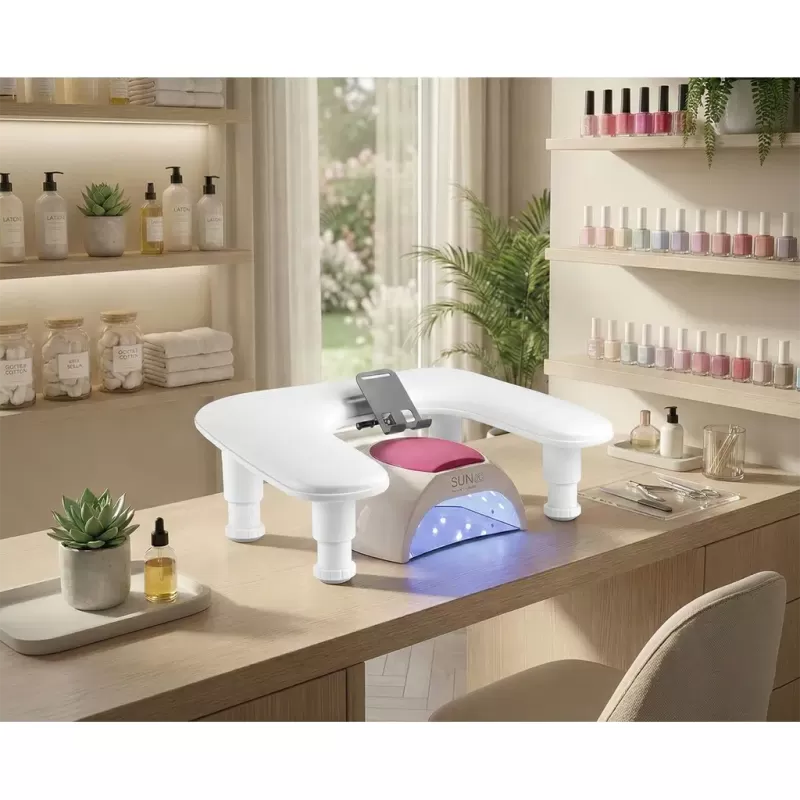 Telefon Standlı U Manikür Sehpa
